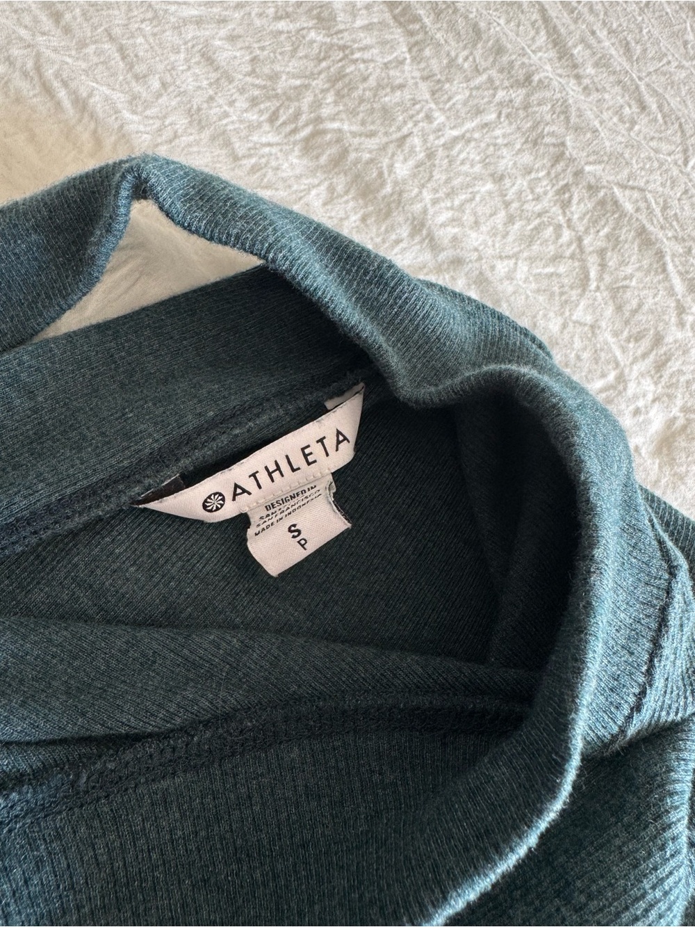 Athleta Presence Sweatshirt Cypress Heather - Picture 8 of 13